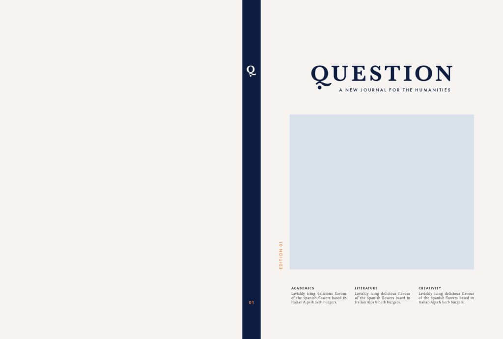 Question cover template idea