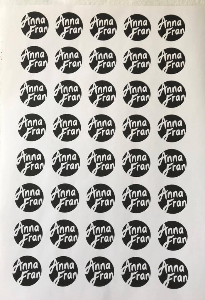 Anna Fran stickers