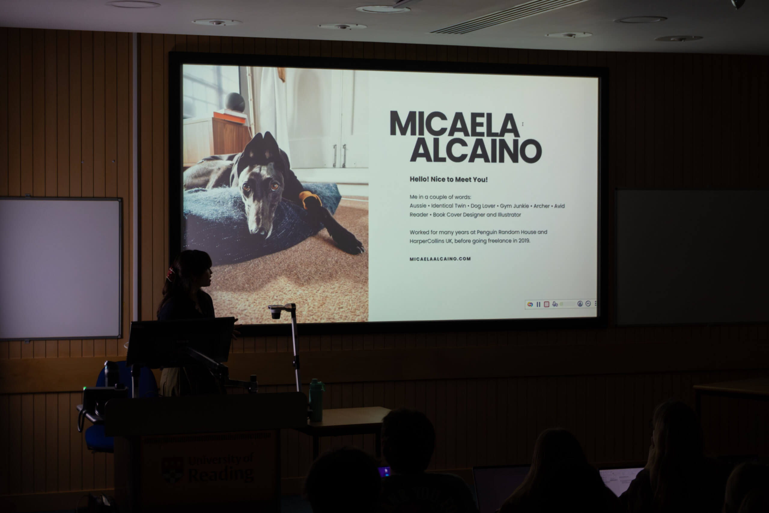 Micaela Alcaino presentation personal slide 