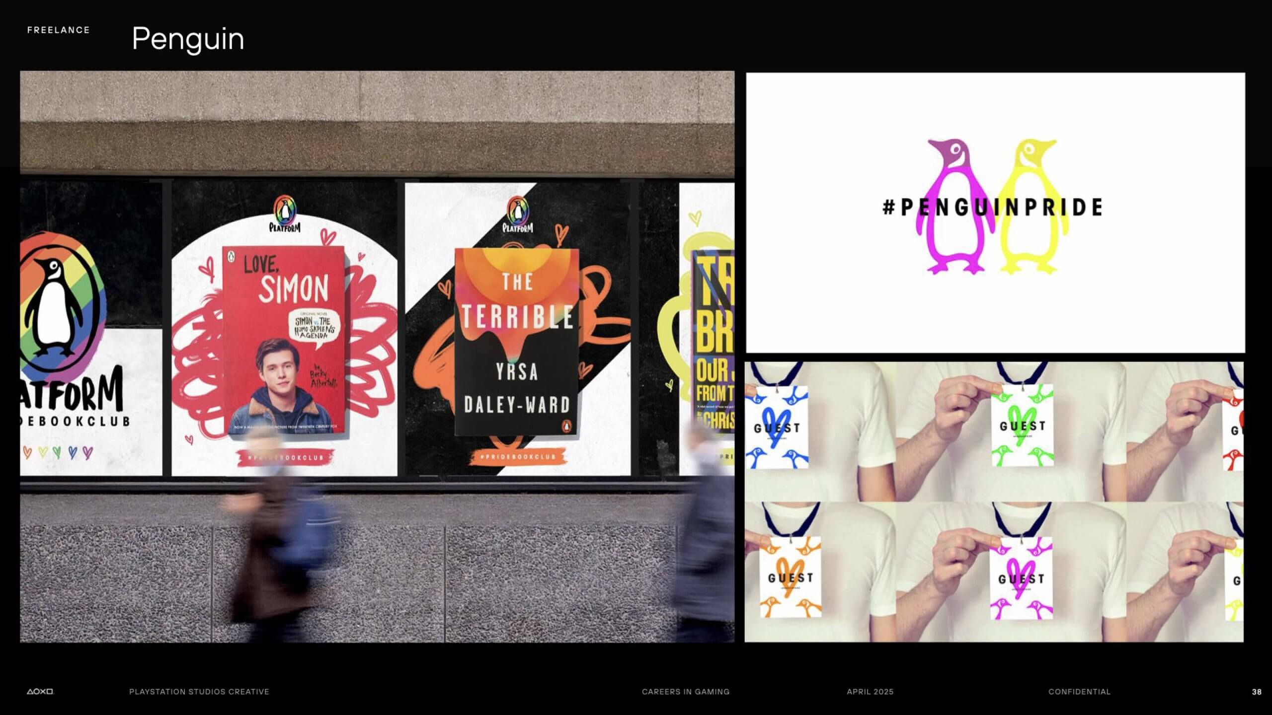 Pride campaign for 'Penguin Books'