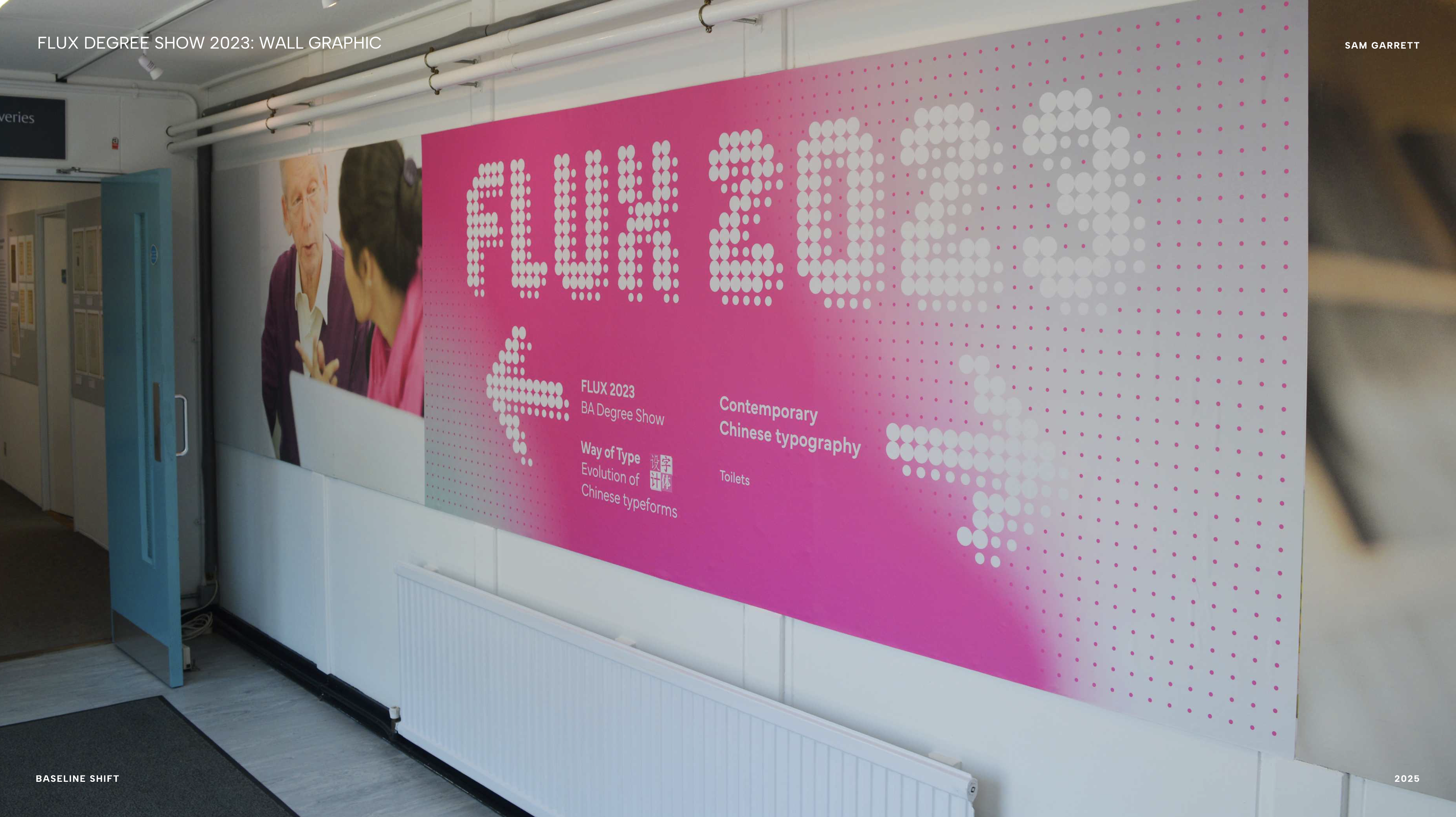 Flux 2023 degree show branding