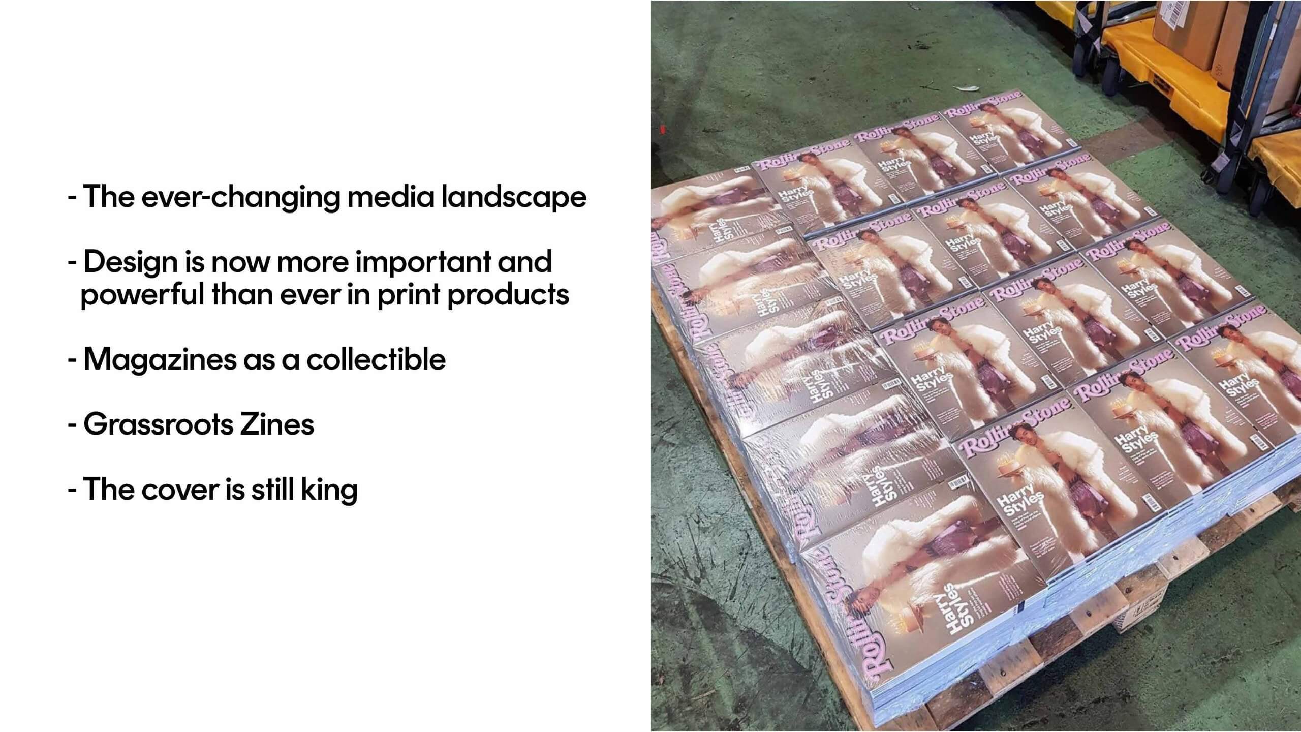The current magazine landscape