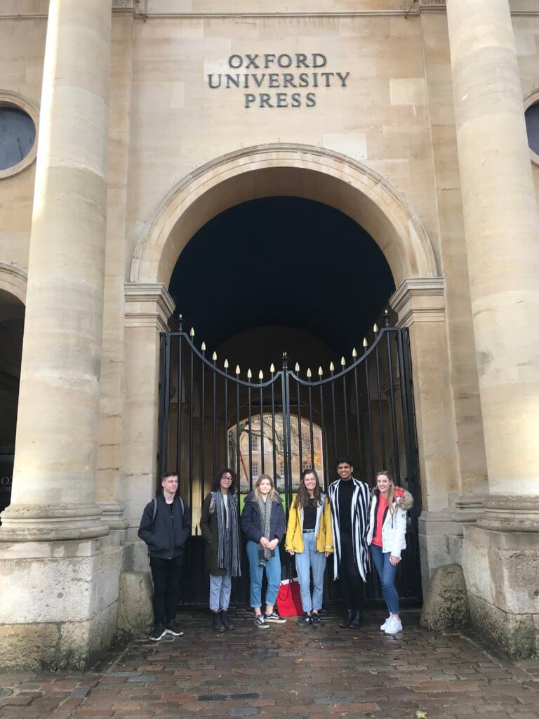 Visiting Oxford University Press Typography & Graphic Communication