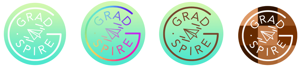 GradSpire Logo – Typography & Graphic Communication