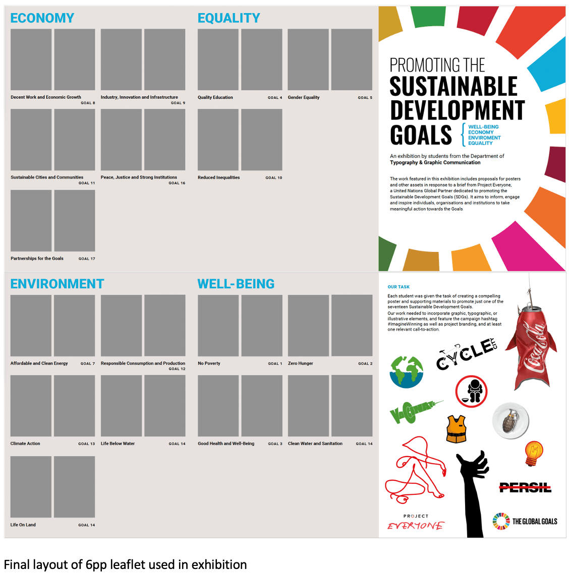 The Global Goals Exhibition – Typography & Graphic Communication