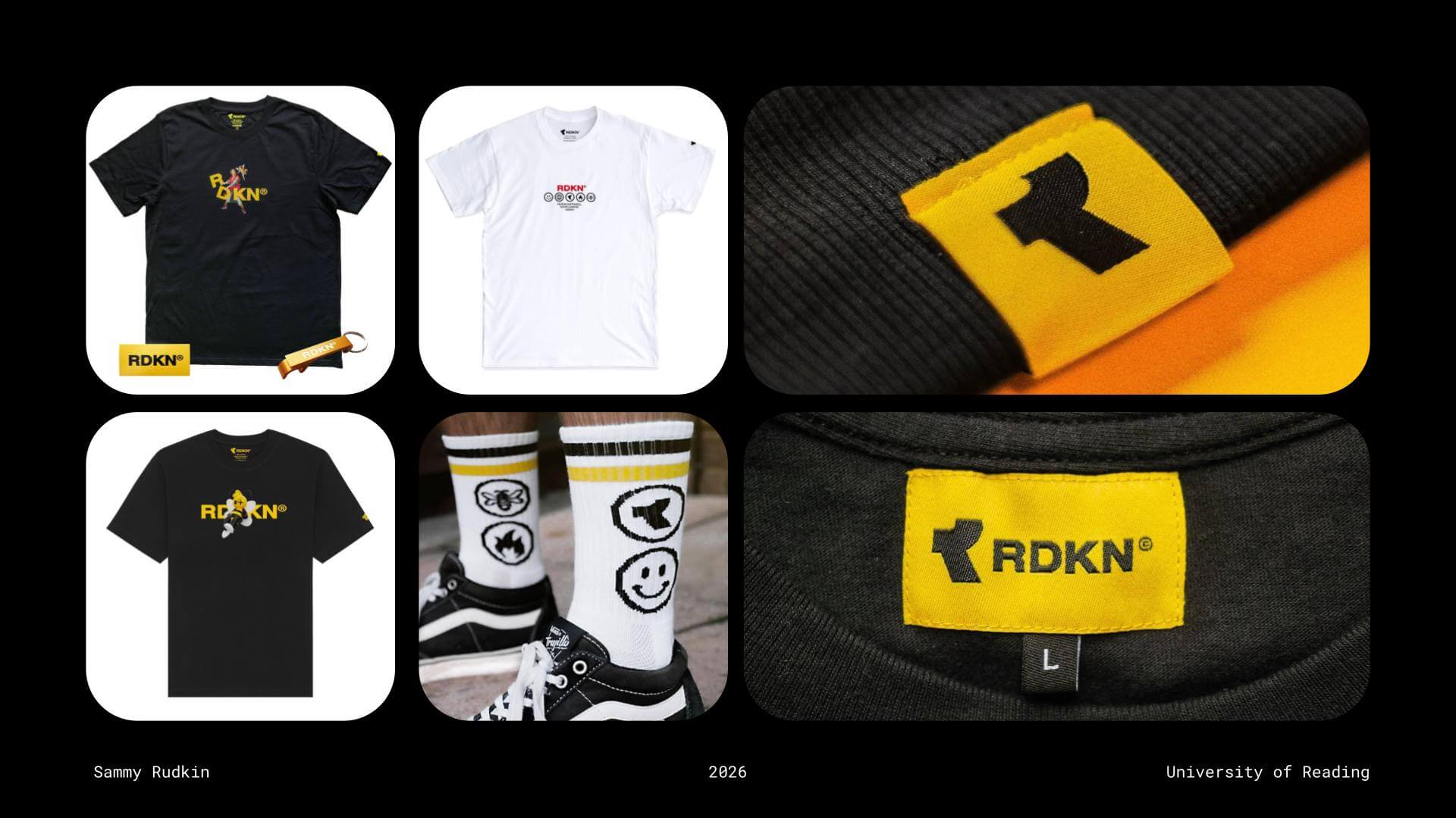 Sammy's own clothing brand, RDKN