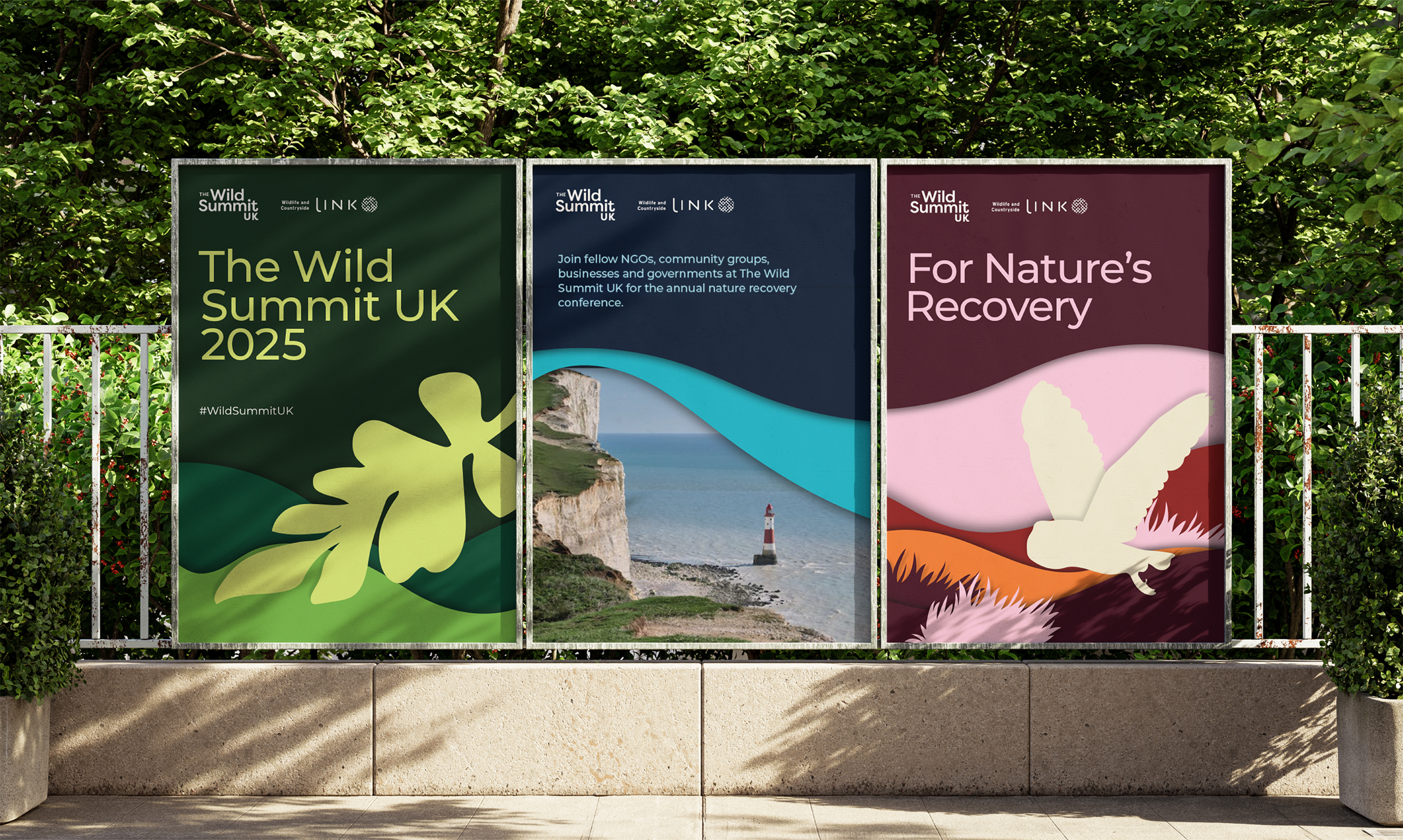Emily’s work for Wild Summit UK with the agency, Whistlejacket Studio