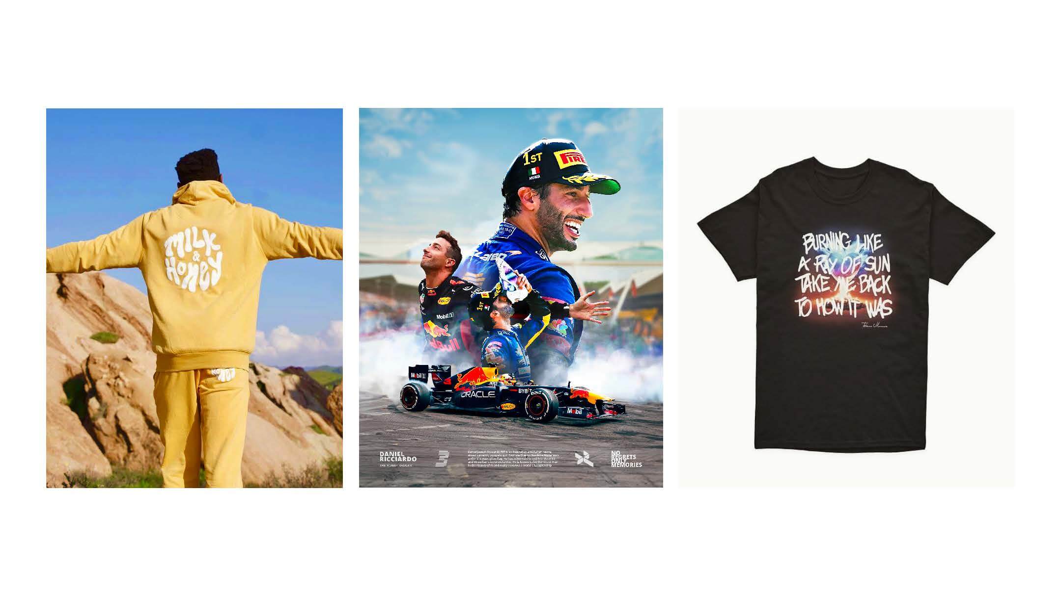 Example work from some of Matt’s freelance opportunities alongside his final year studies
