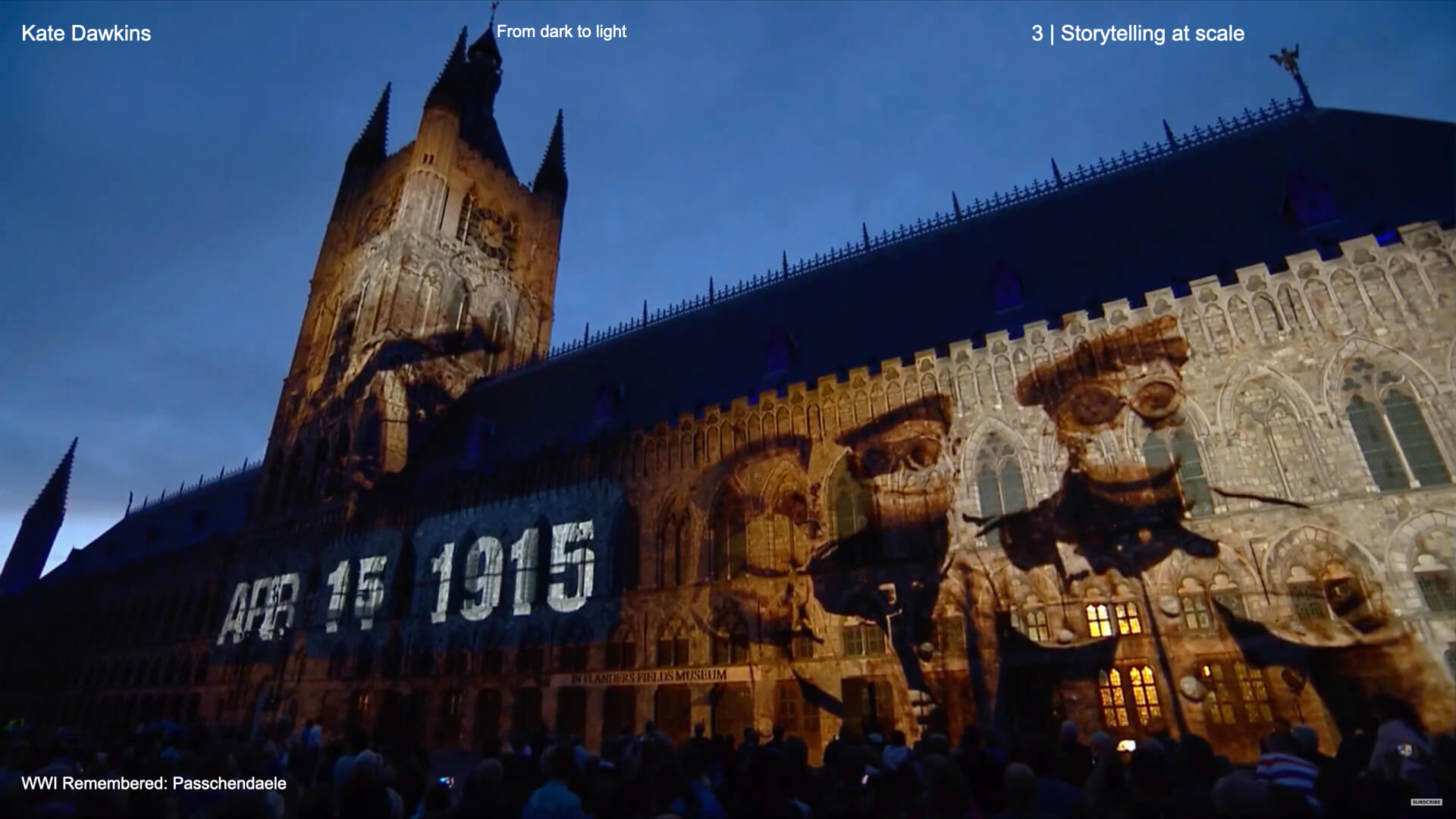 Projection for Passchendaele