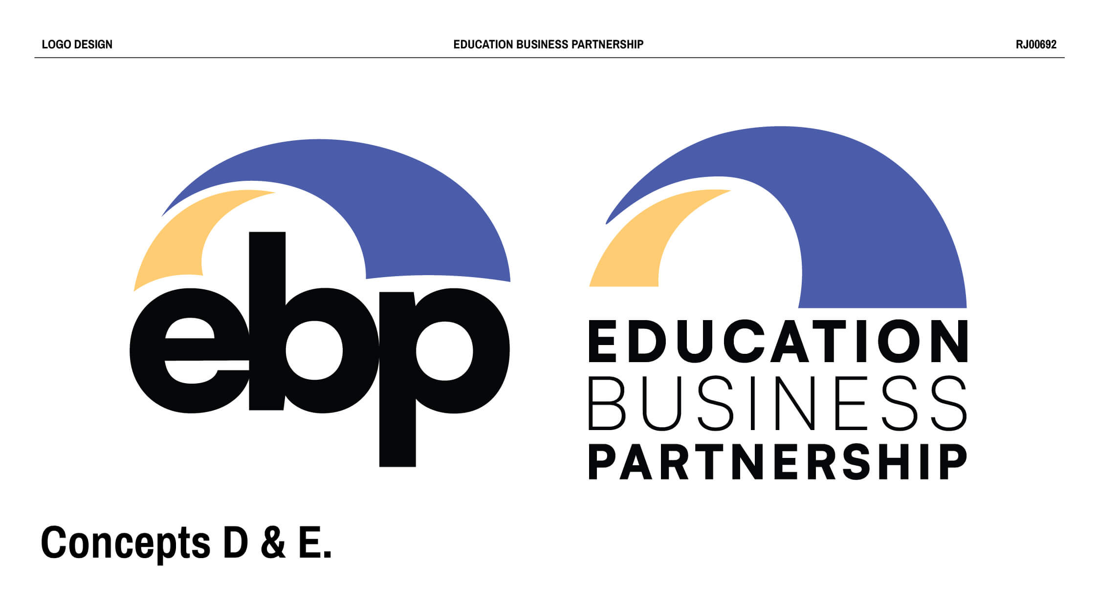 Logo concepts D & E