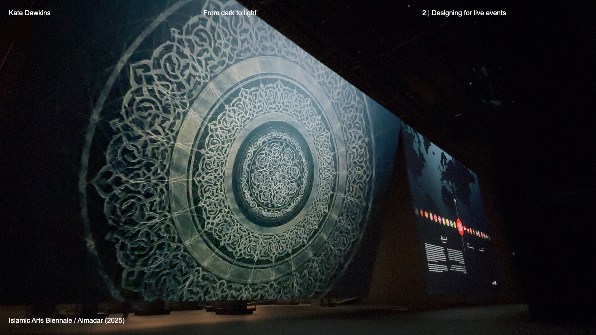 Exhibition for Islamic Arts Biennale/Almadar