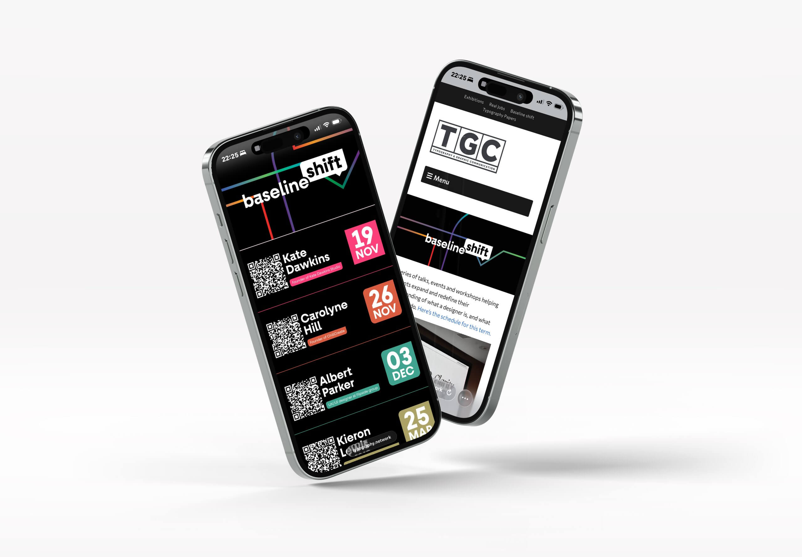 Visual to show timetable in context